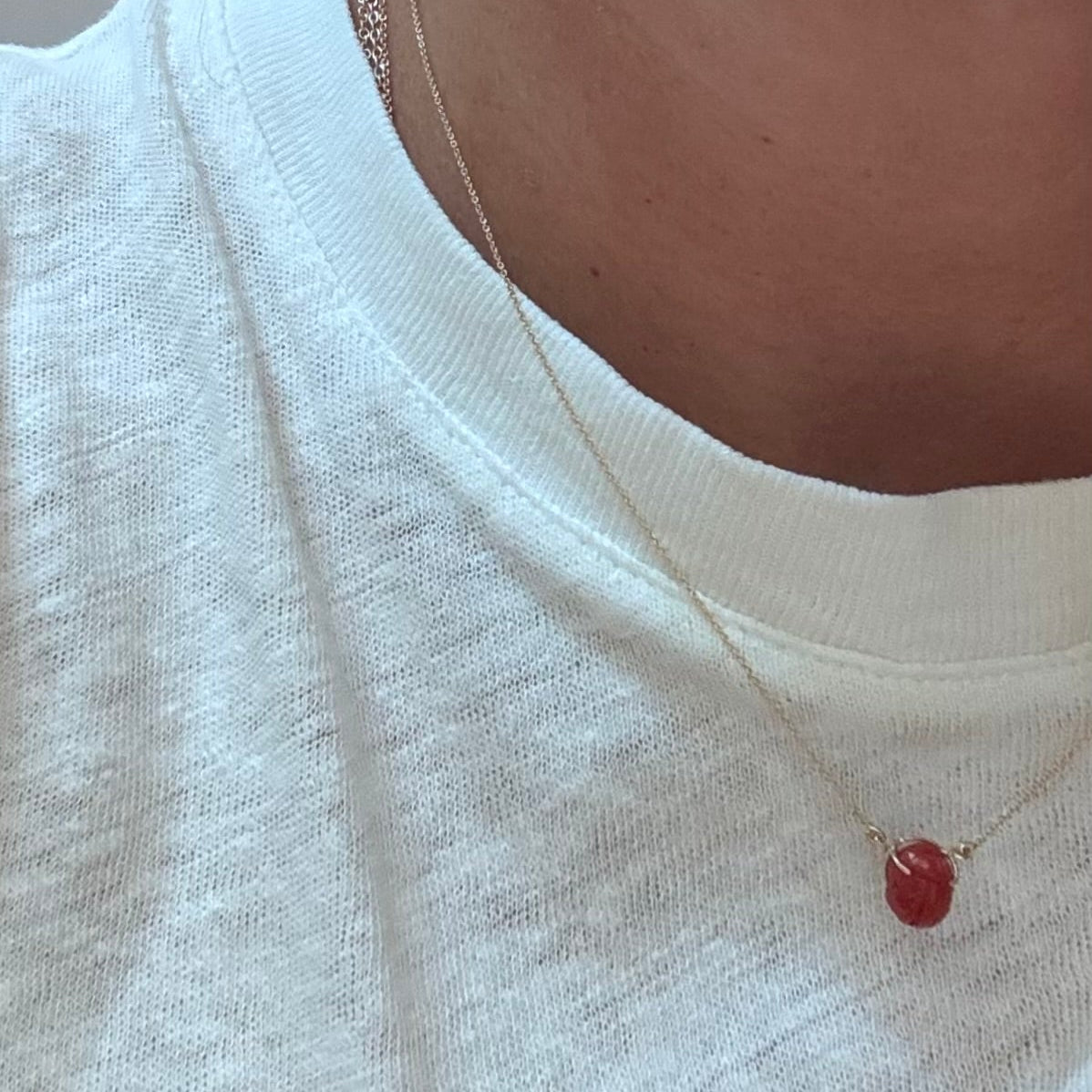 Coccinella Collana GOOD LUCK