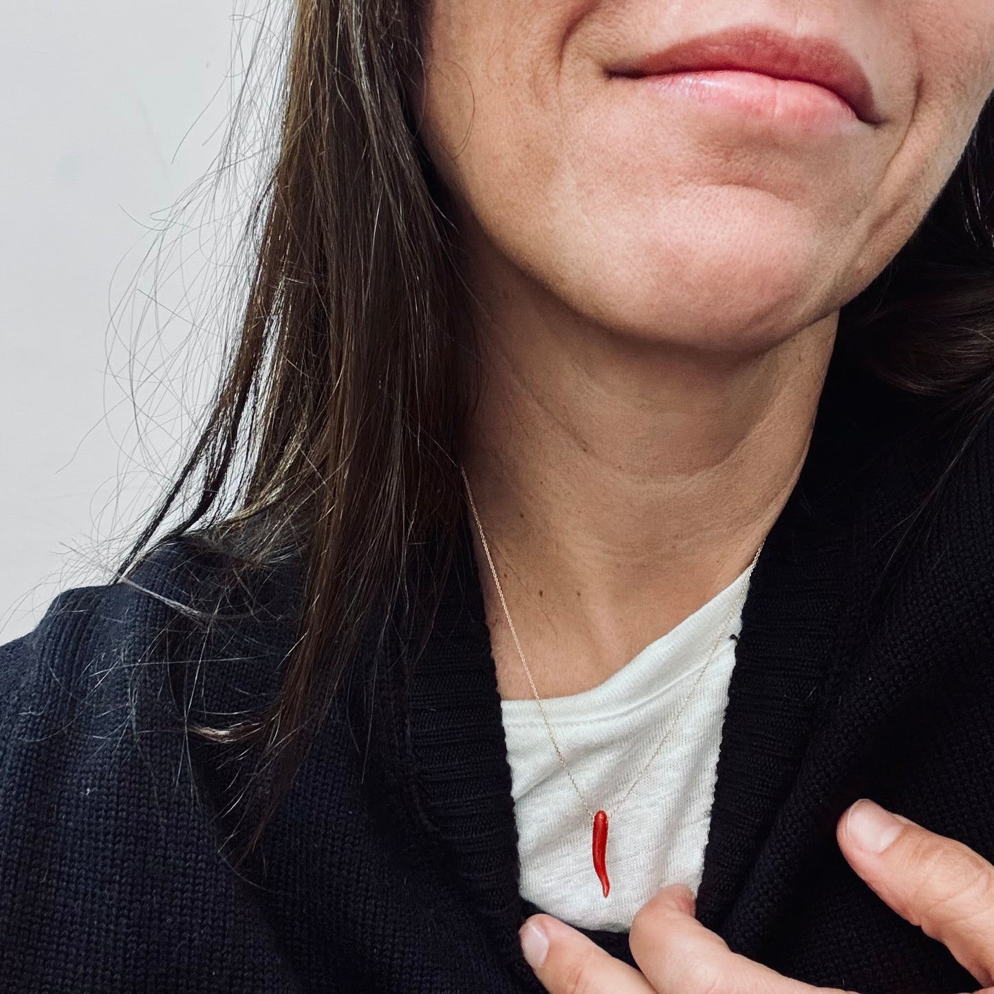 Corno Collana GOOD LUCK